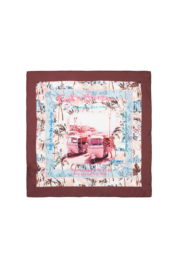 ネッカチーフ / UNICA VR358 ブラウン系