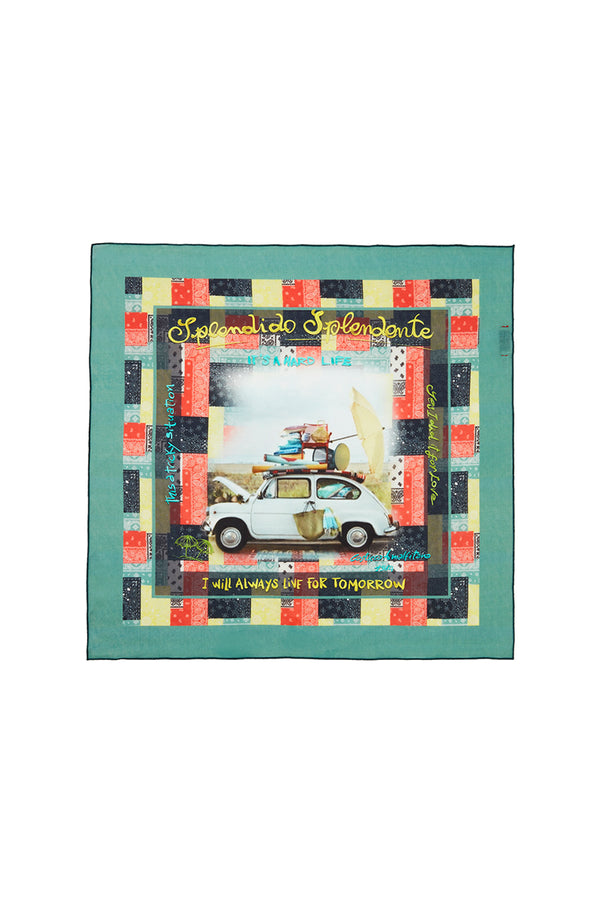 ネッカチーフ / UNICA VR355 ダークグリーン系