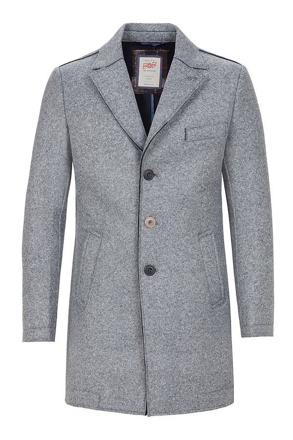 AND153 ボンディングチェスターコート / COL:PANNA ホワイト系