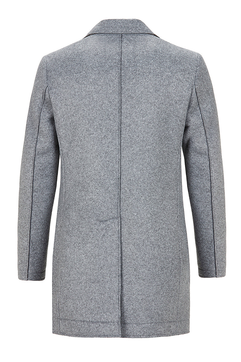 AND153 ボンディングチェスターコート / COL:CENERE グレー系