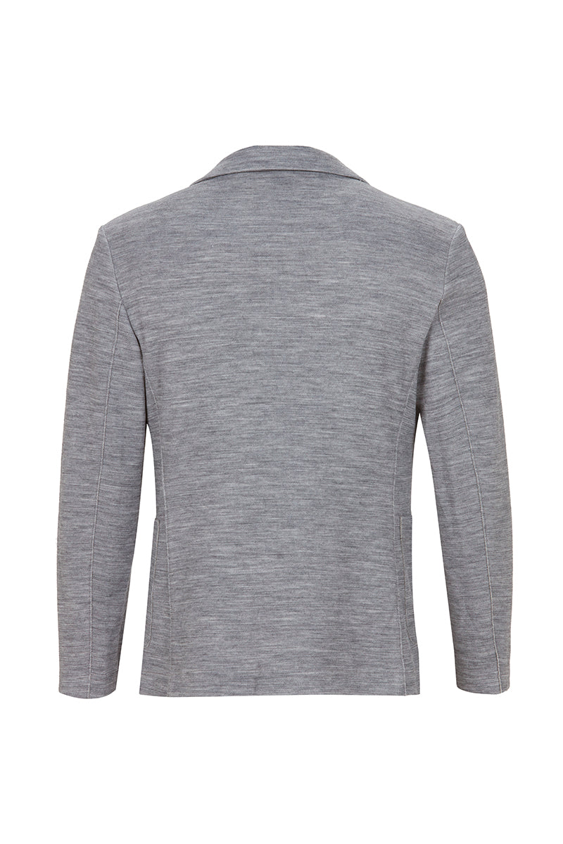 MI121 ミックスウィーブジャケット / Col:GRIGIO グレー系