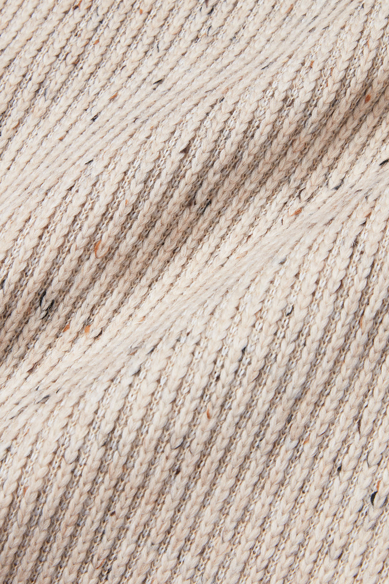 JASON132 テクスチャードジップジャケット / Col:NOCCIOLA アイボリー系