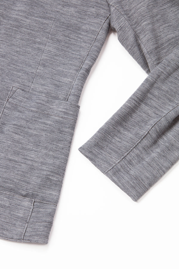 MI121 ミックスウィーブジャケット / Col:GRIGIO グレー系