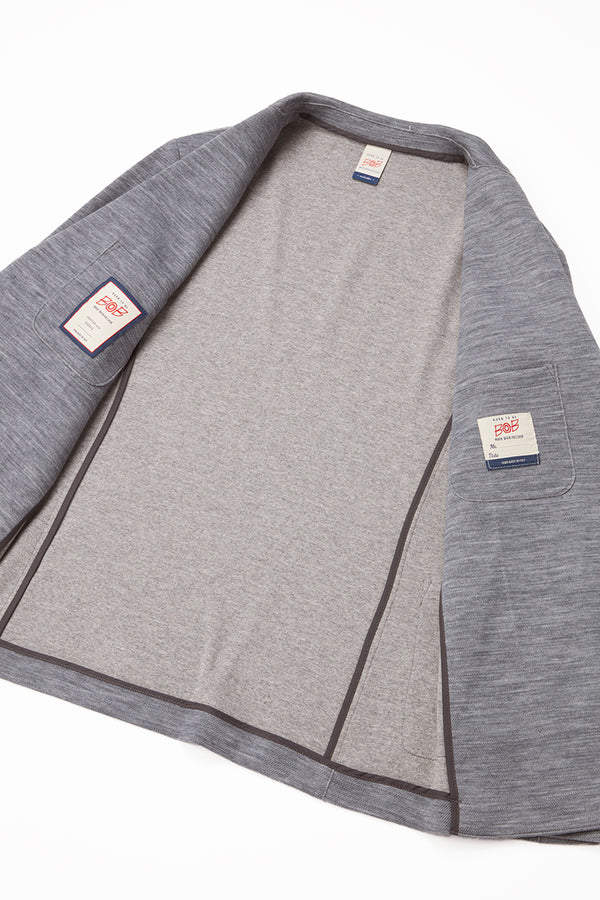 MI121 ミックスウィーブジャケット / Col:GRIGIO グレー系
