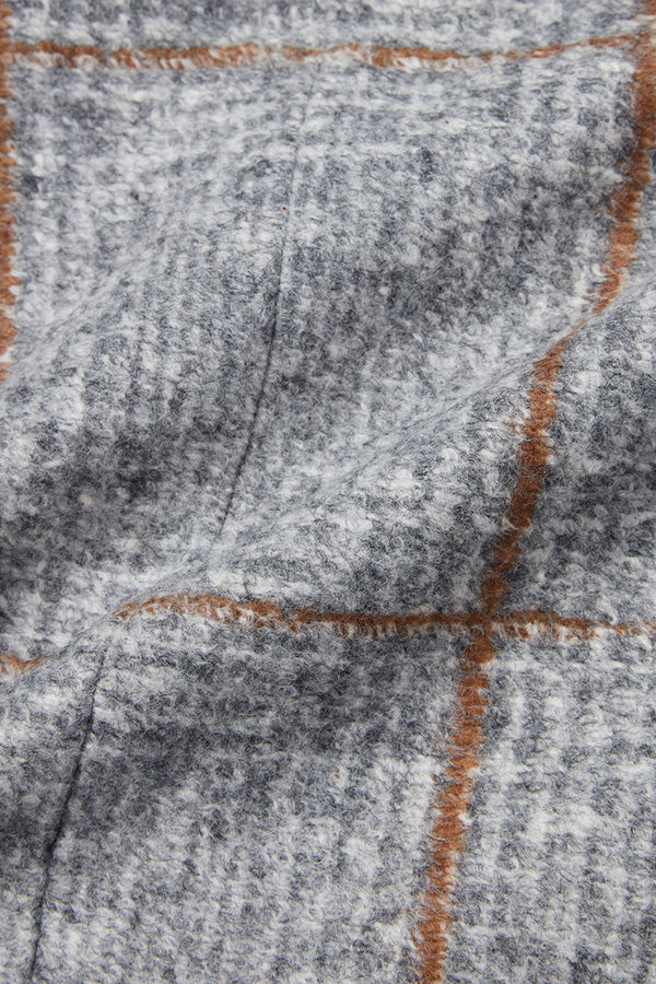 DOVER172 ポケッタブル ライトウールジャケット / Col:VAR2 グレー系