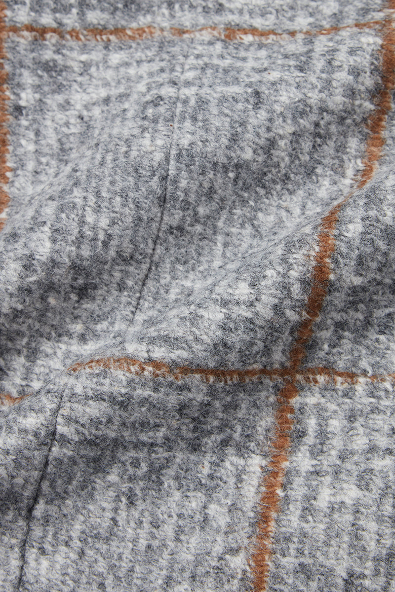 DOVER172 ポケッタブル ライトウールジャケット / Col:VAR2 グレー系