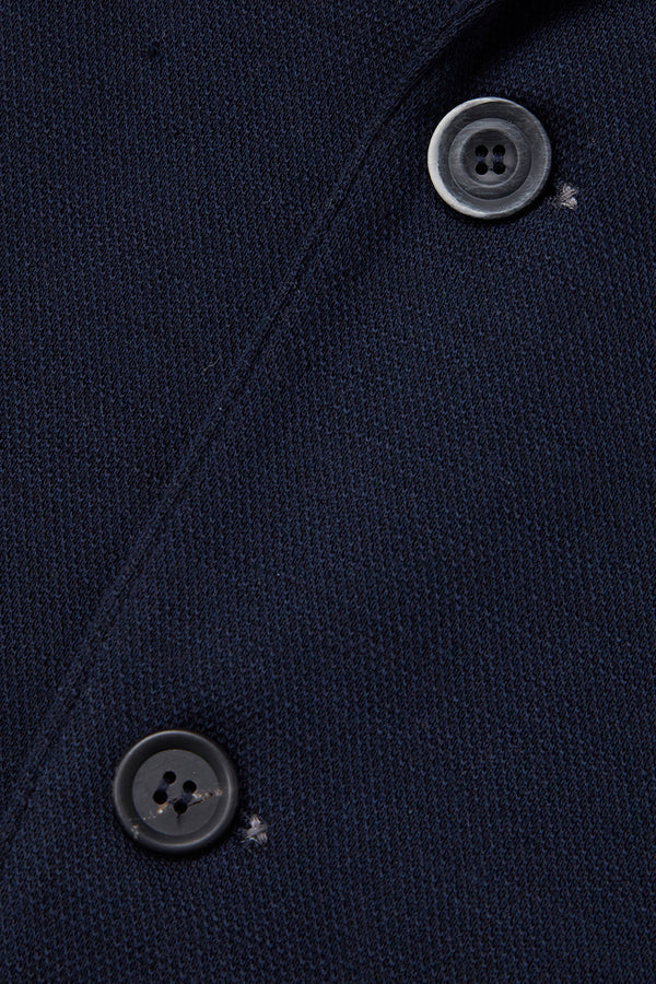 MI121 ミックスウィーブジャケット / Col:BLU ネイビー系