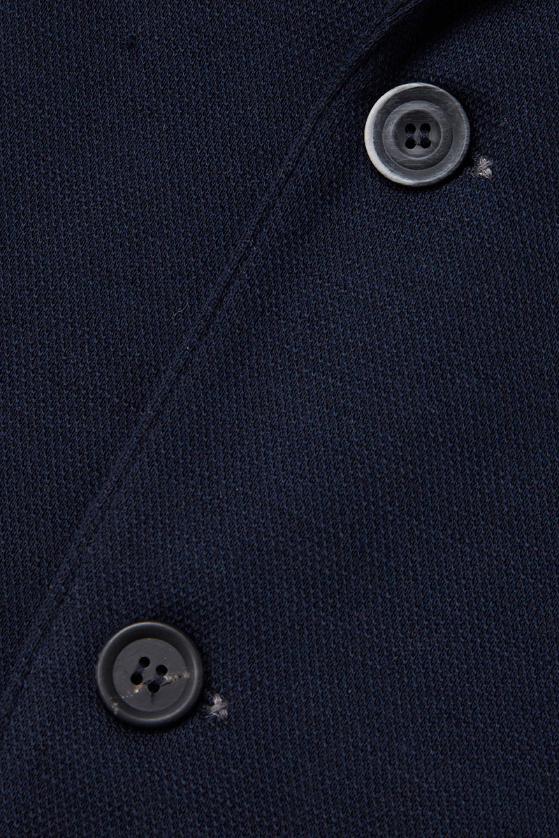 MI121 ミックスウィーブジャケット / Col:BLU ネイビー系