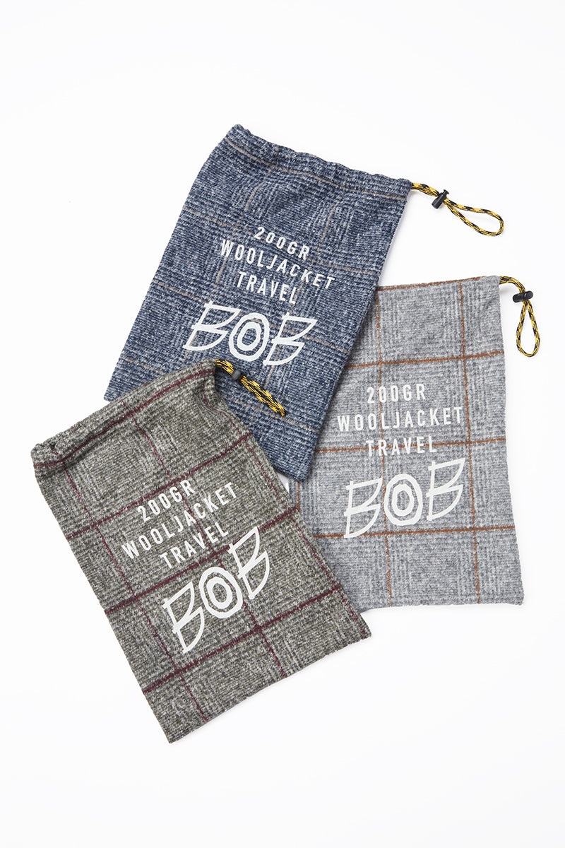 DOVER172 ポケッタブル ライトウールジャケット / Col:VAR2 グレー系