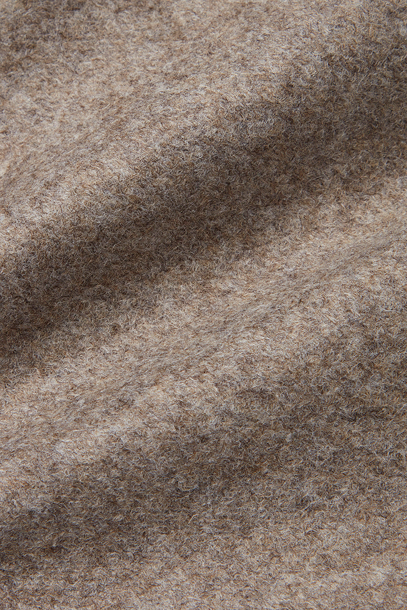 AND153 ボンディングチェスターコート / COL:TORTORA ベージュ