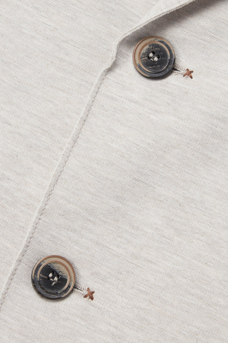 ROB114 デタッチャブルフード ライトジャケット / Col:ECRU オフホワイト系