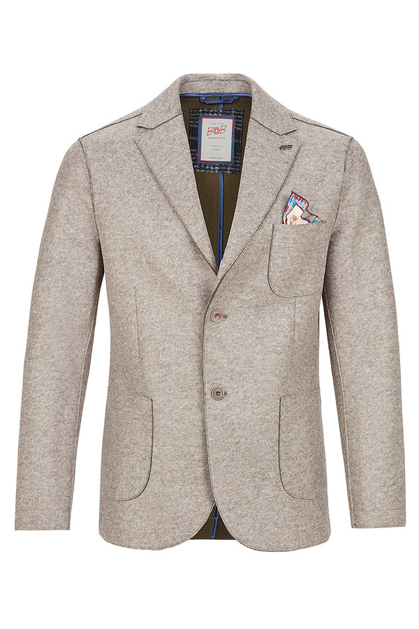 KI156 ボンディングジャケット / Col:ANTRACITE グレー系