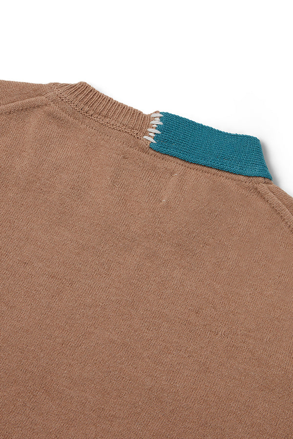 ARIC カシミヤブレンドハイゲージニット / COL:BEIGE ベージュ系