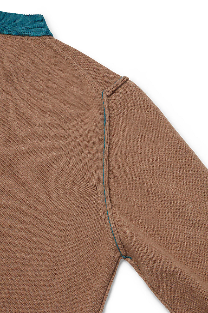 ARIC カシミヤブレンドハイゲージニット / COL:BEIGE ベージュ系