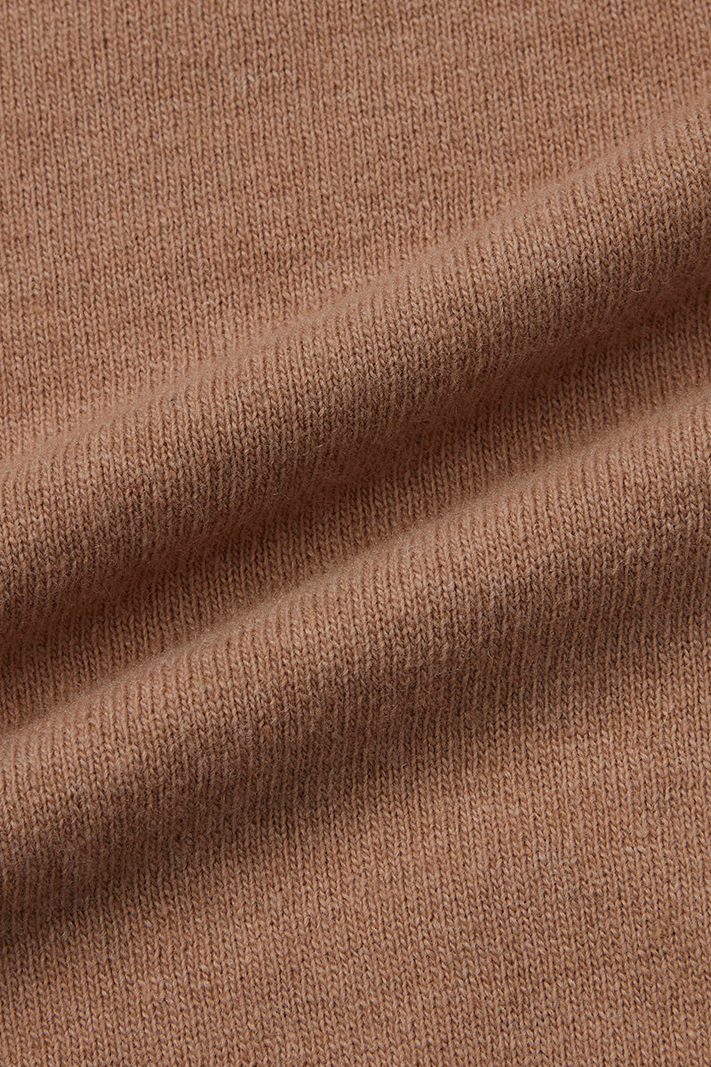 ARIC カシミヤブレンドハイゲージニット / COL:BEIGE ベージュ系