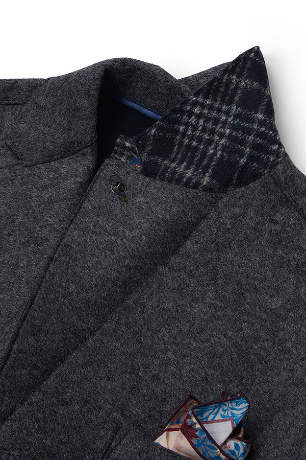 KI156 ボンディングジャケット / Col:ANTRACITE グレー系