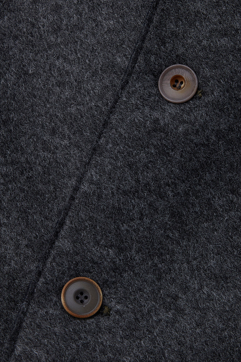 KI156 ボンディングジャケット / Col:ANTRACITE グレー系