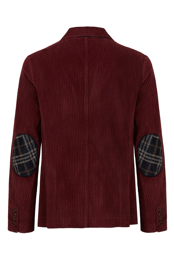TACK118 コーデュロイマテリアル ジャケット / Col:BORDEAUX