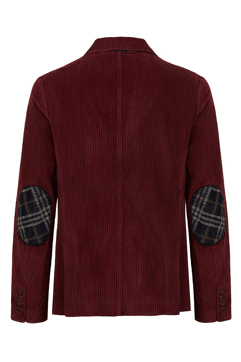 TACK118 コーデュロイマテリアル ジャケット / Col:BORDEAUX