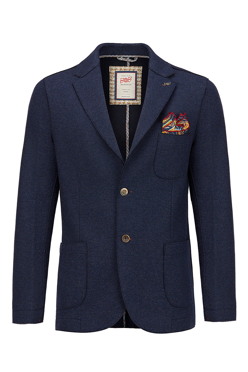 SOFT139 ライトボンディングジャケット / Col:COL3 ネイビー系