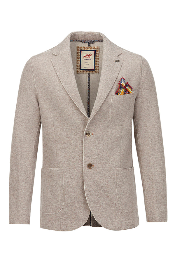 SOFT139 ライトボンディングジャケット / Col:COL1 グレイッシュベージュ