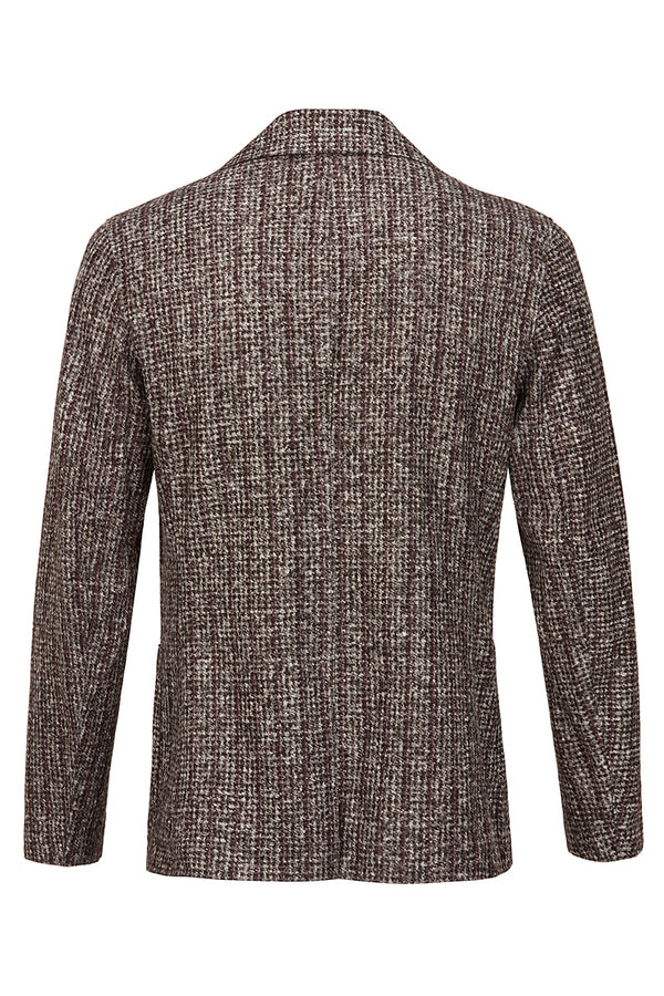 HARLOW203 シャドーストライプライトウールジャケット / Col:VAR1 グレー系