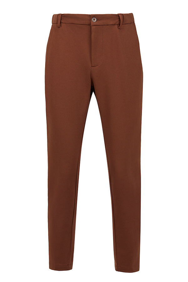 GOOVI114 ドローストリングストレッチイージーパンツ / COL:ECRU ライトベージュ系