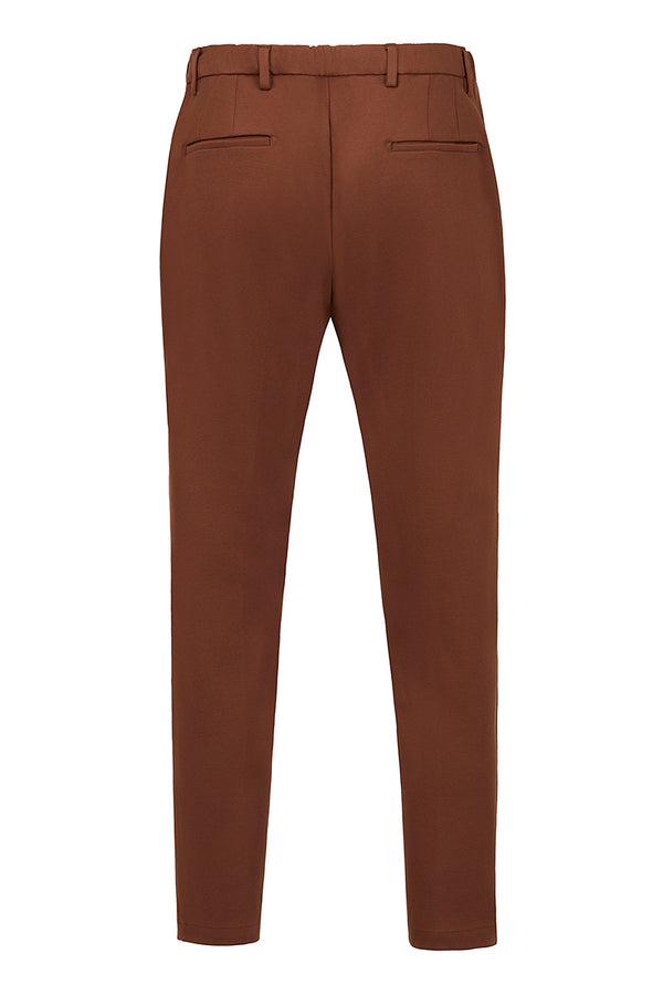 GOOVI114 ドローストリングストレッチイージーパンツ / COL:ECRU ライトベージュ系