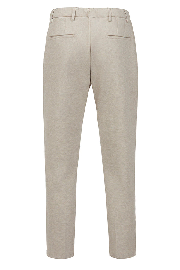 GOOVI114 ドローストリングストレッチイージーパンツ / COL:ECRU ライトベージュ系