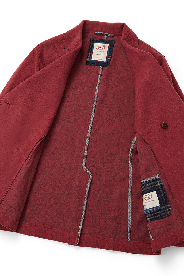 BING159JP ライトボンディング ダブルブレストジャケット / Col:LAMPONE ラズベリー