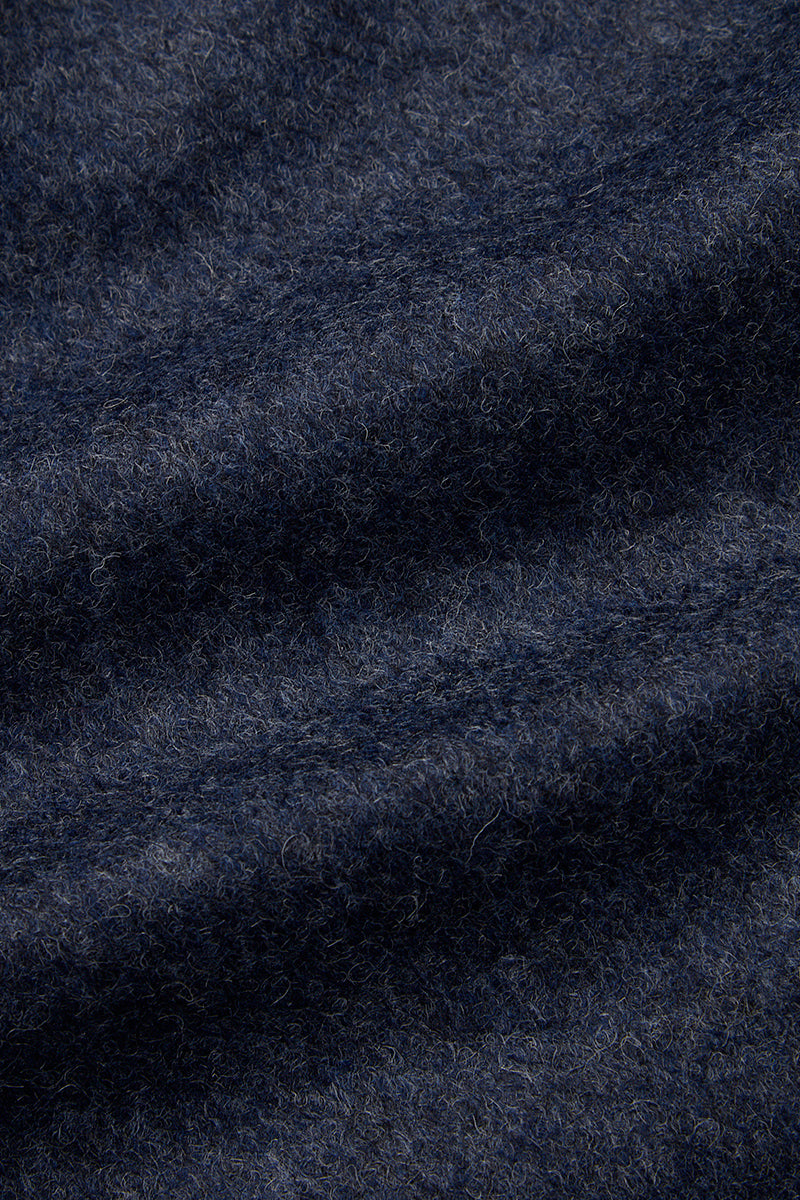 DRUG159 プレーンニットジレ / COL:JEANS インディゴ系