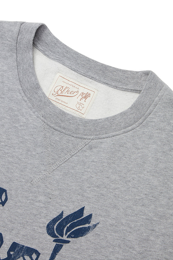 【B’lKER】 ヴィンテージロゴスウェット / Col:M.GREY グレー系