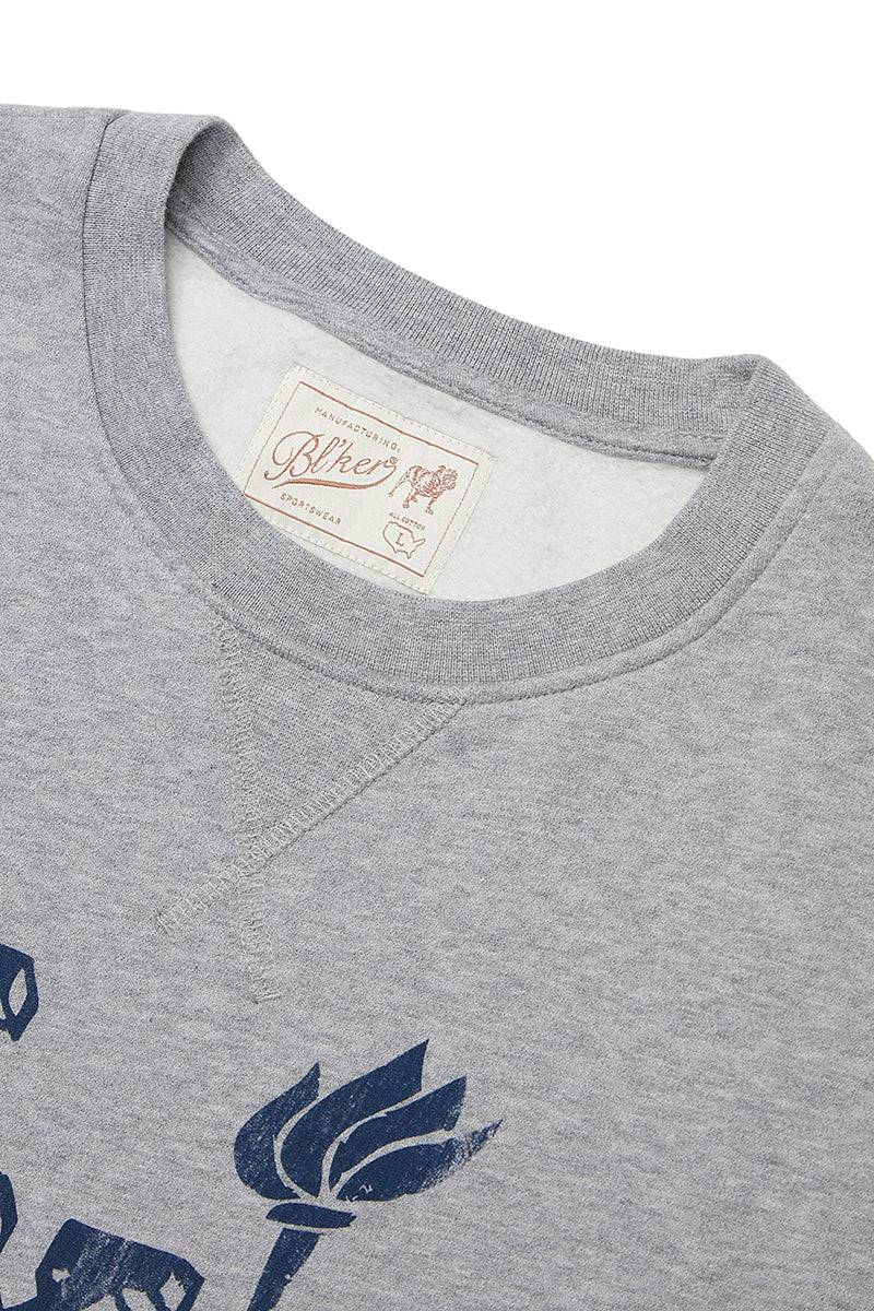 【B’lKER】 ヴィンテージロゴスウェット / Col:M.GREY グレー系