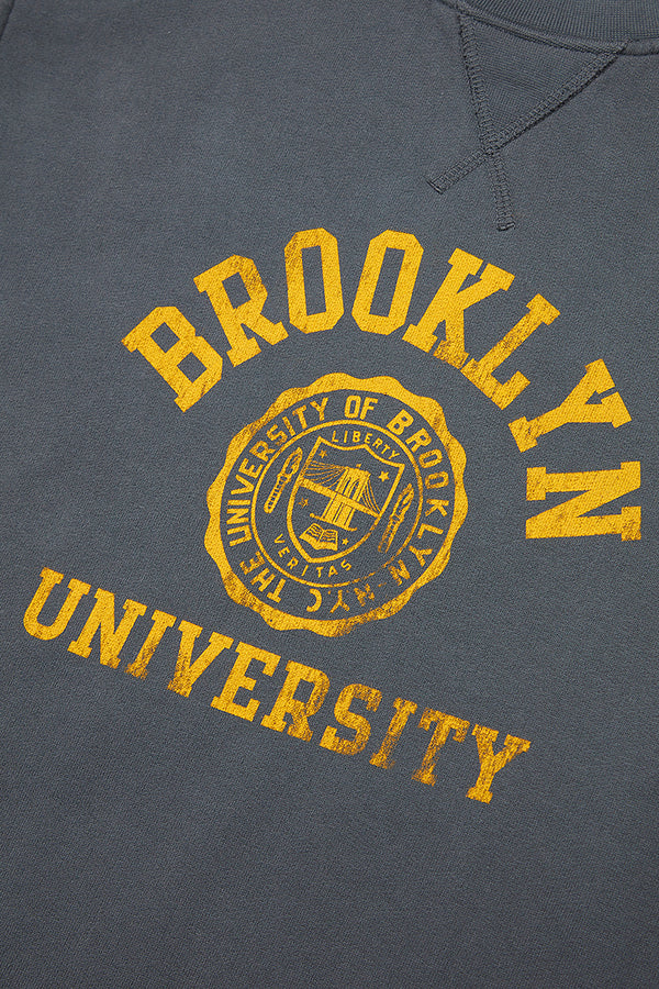 【B’lKER】 カレッジロゴスウェット / Col:FADED BLK フェードブラック