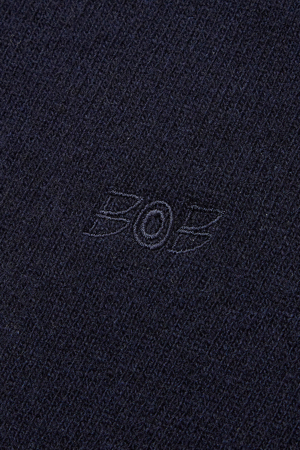 FOSTER カシミヤブレンドハイゲージニット / COL:NAVY ネイビー系