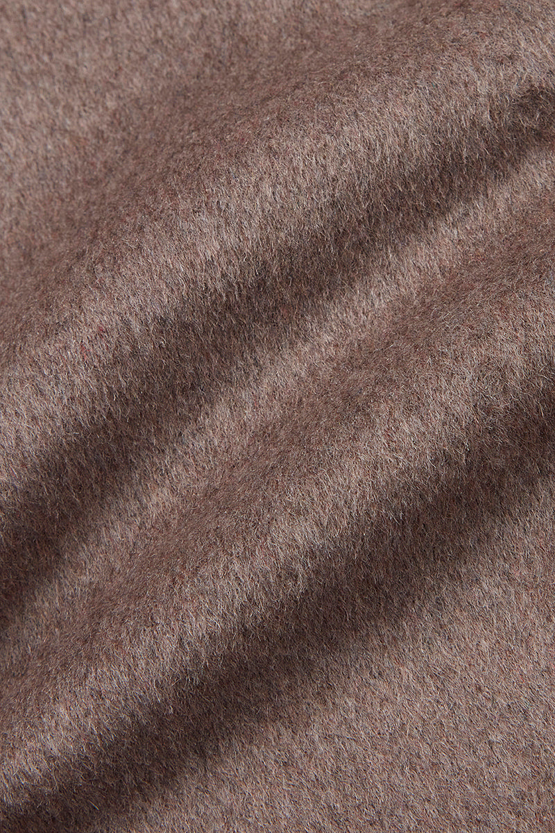 OPEN ハンドペイントデザインチェスターコート / COL:BEIGE ベージュ系