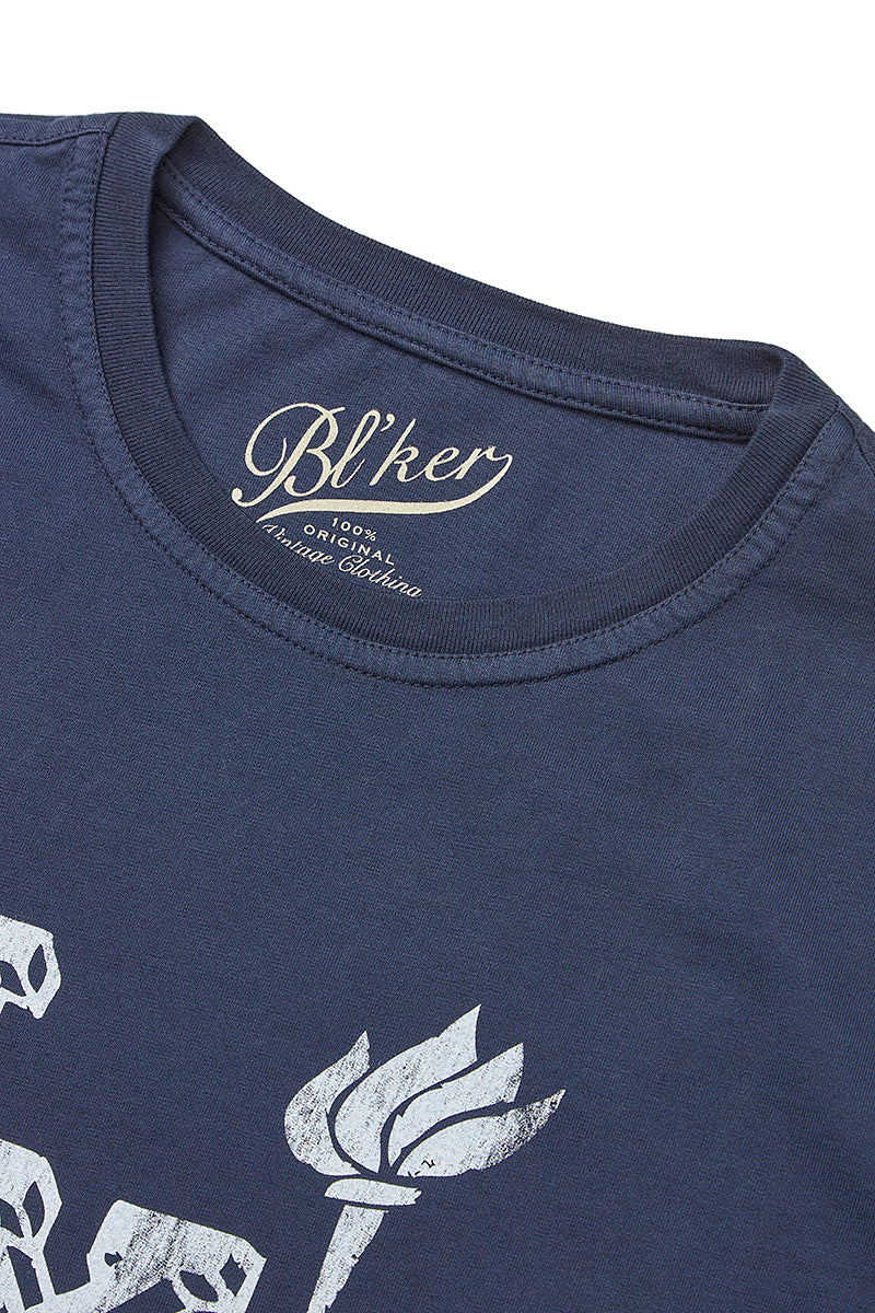 【B’lKER】 ヴィンテージロゴTシャツ / Col:NAVY ネイビー