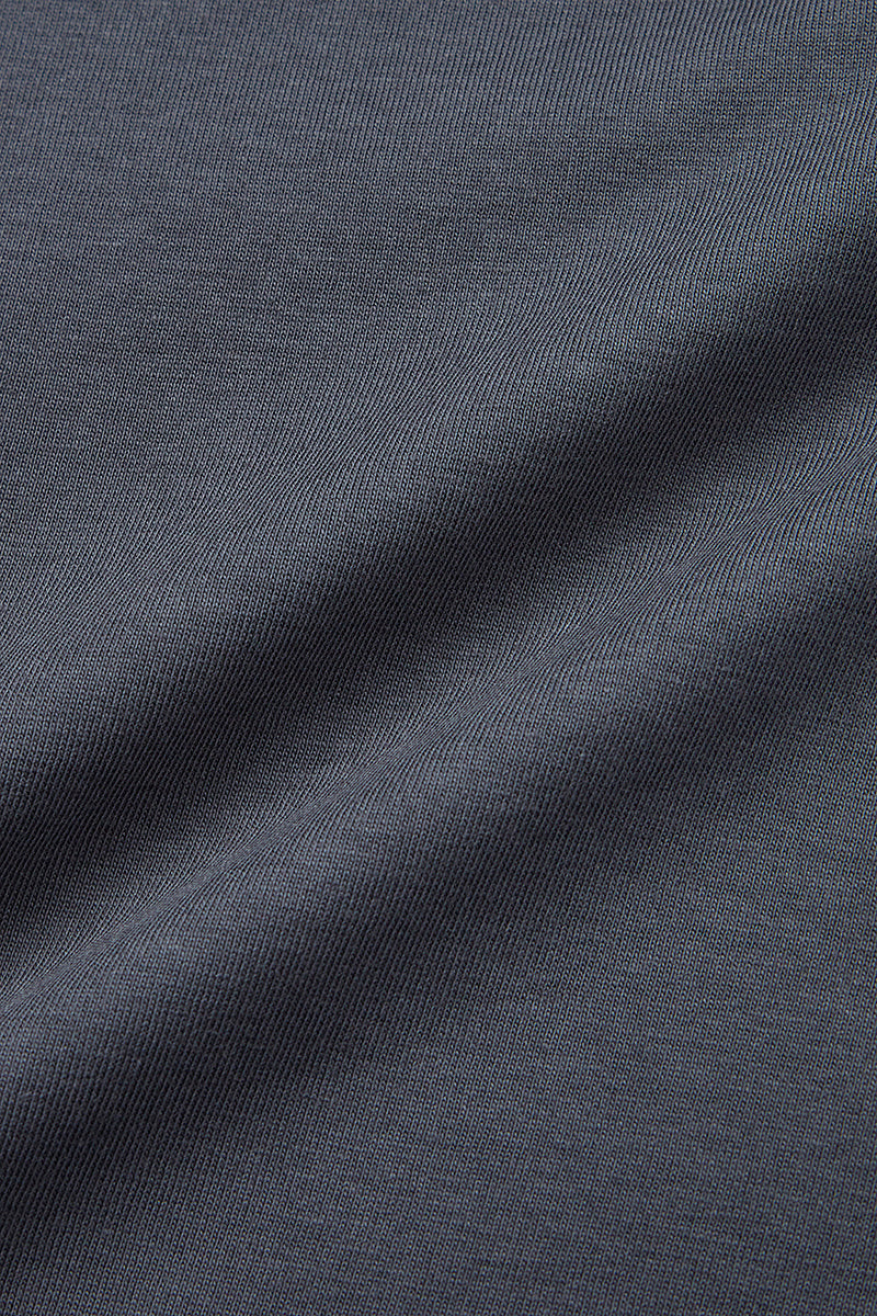 【REIGN】シルケットTシャツ / Col:PIETRA グレー系