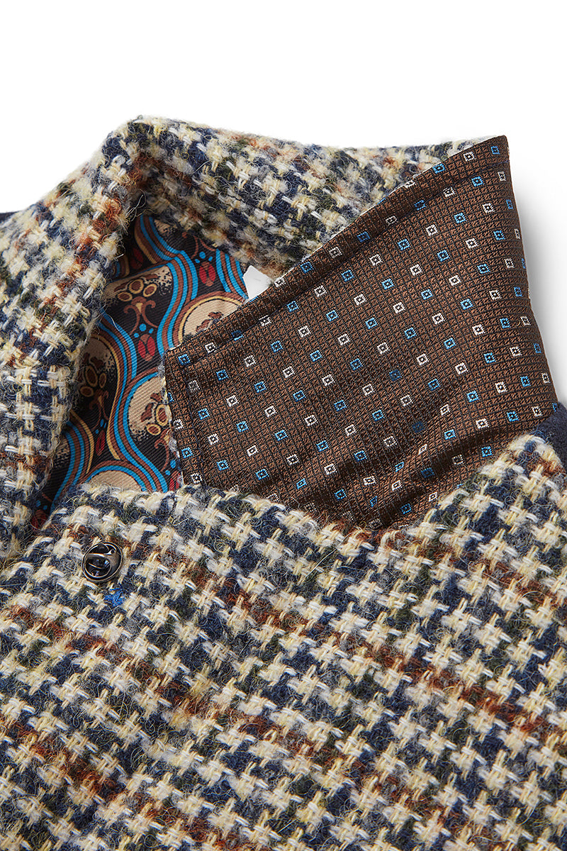 OFF123 ガンクラブチェックパターンジレ / COL:VAR1 グリーン系