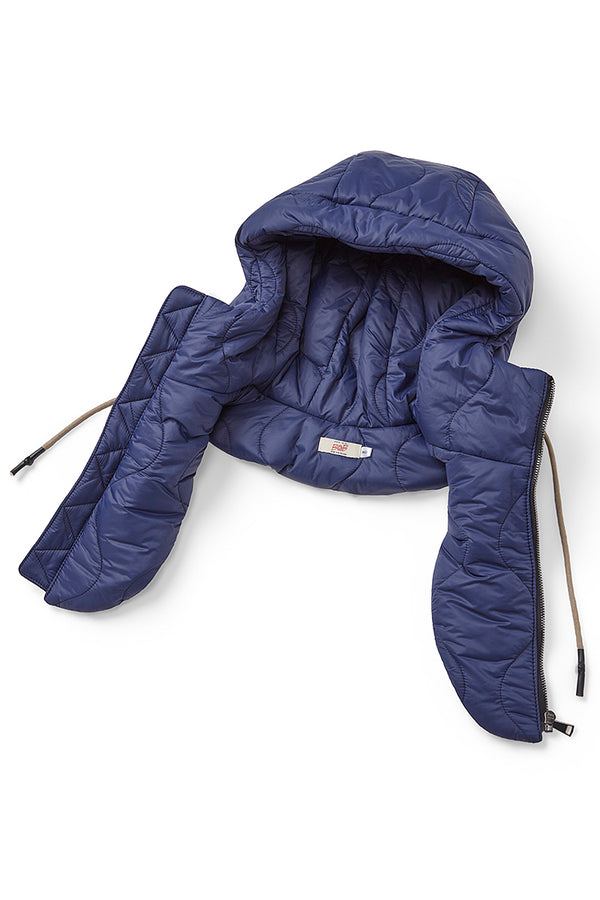 HOOD2 MID フーデッドネックウォーマー / COL:BLU