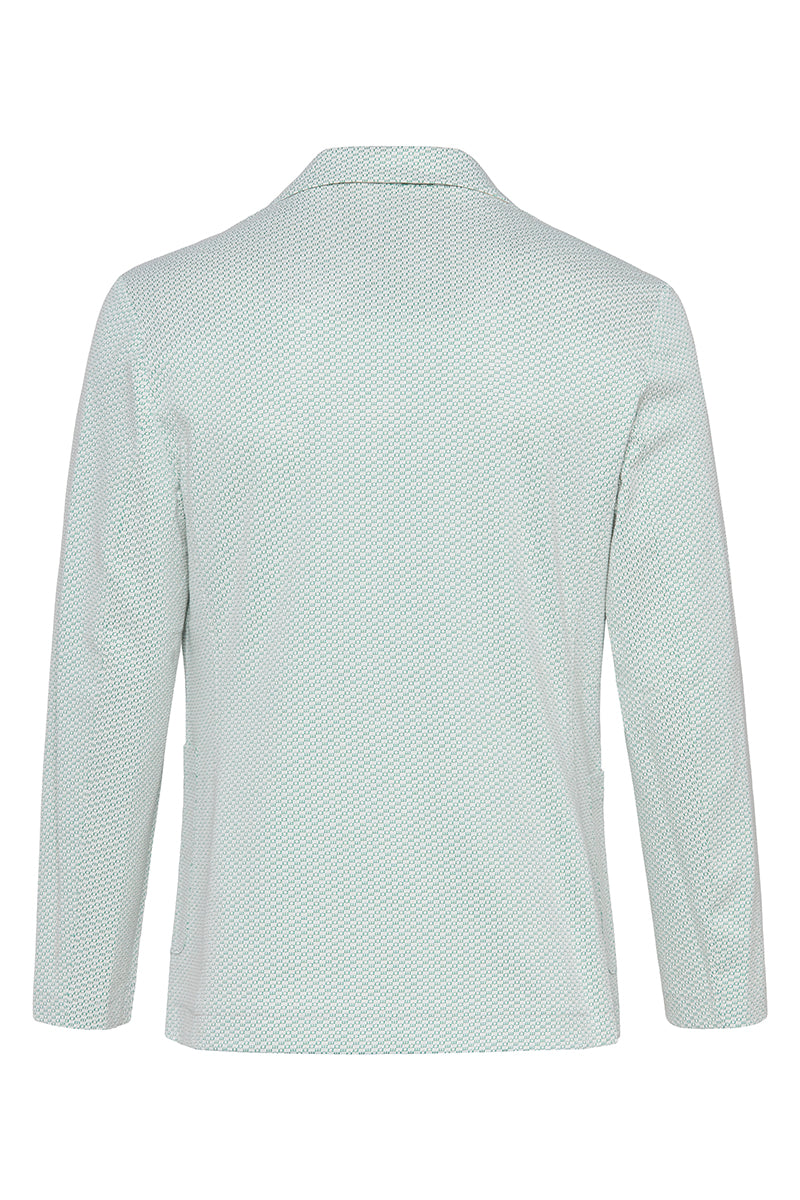 JAKE586 ロゴジャガードジャケット / SMERALDO エメラルド