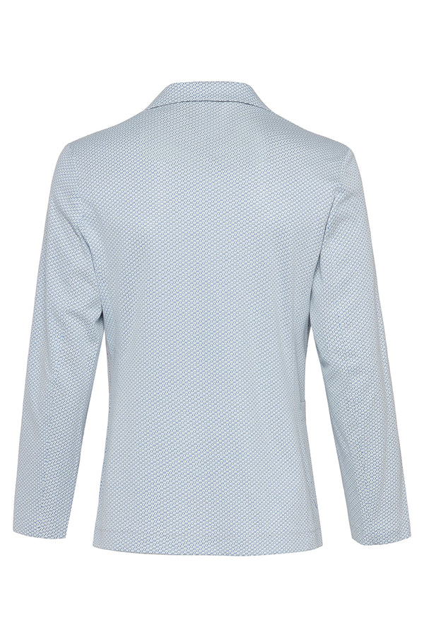 JAKE586 ロゴジャガードジャケット / ROYAL ロイヤルブルー