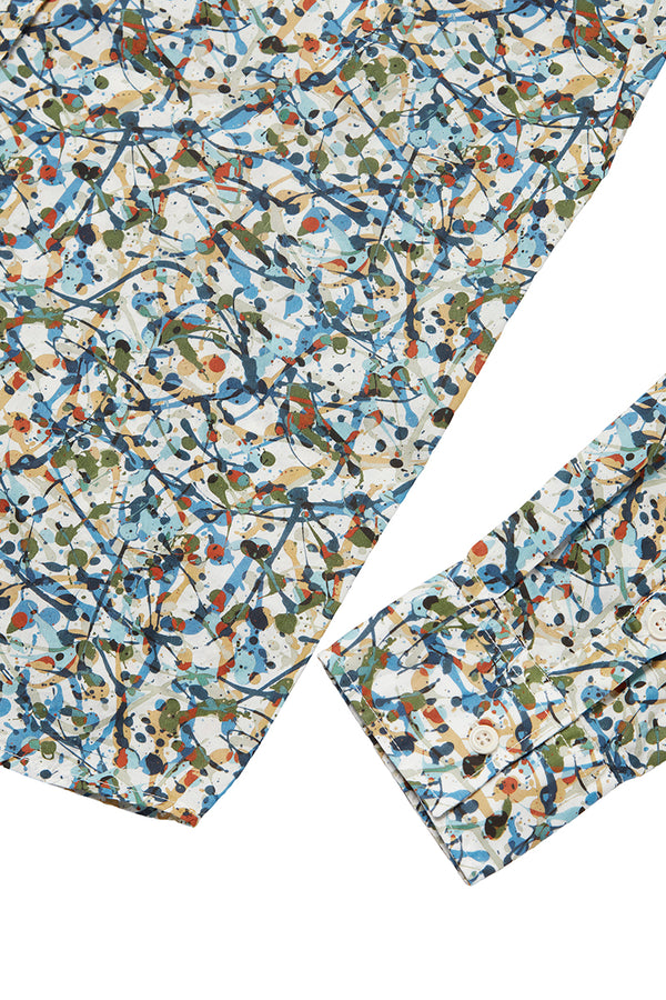 TUTOR504 アートプリントシャツ / UNICA マルチカラー