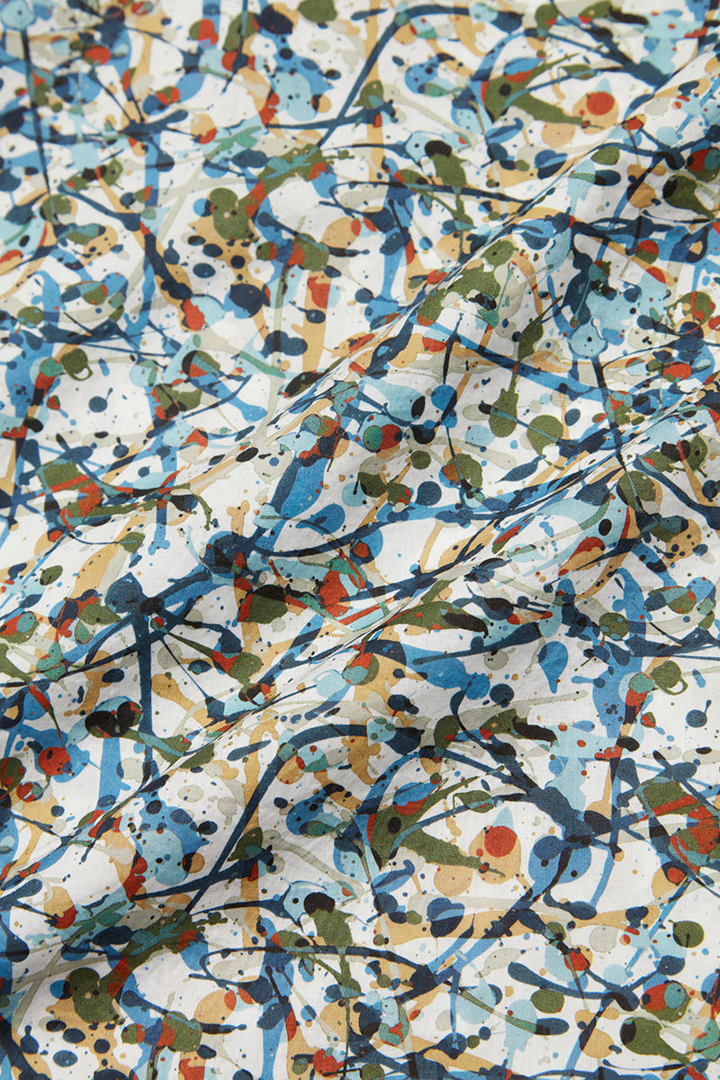 TUTOR504 アートプリントシャツ / UNICA マルチカラー