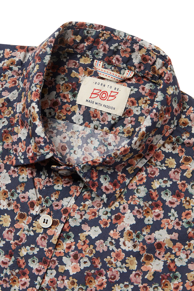 TUTOR505 フラワープリントシャツ / UNICA マルチカラー