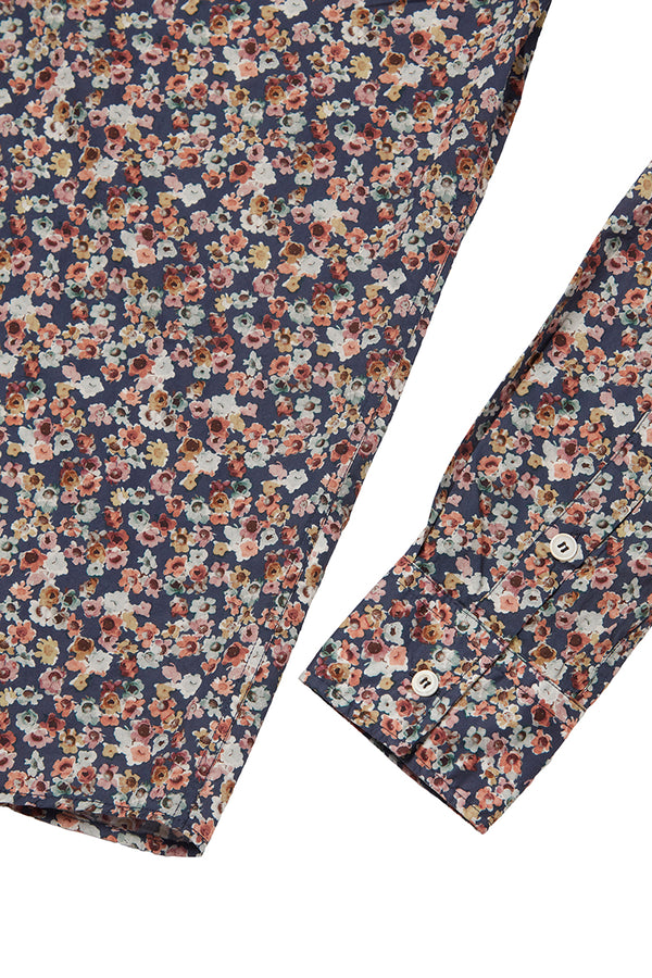 TUTOR505 フラワープリントシャツ / UNICA マルチカラー