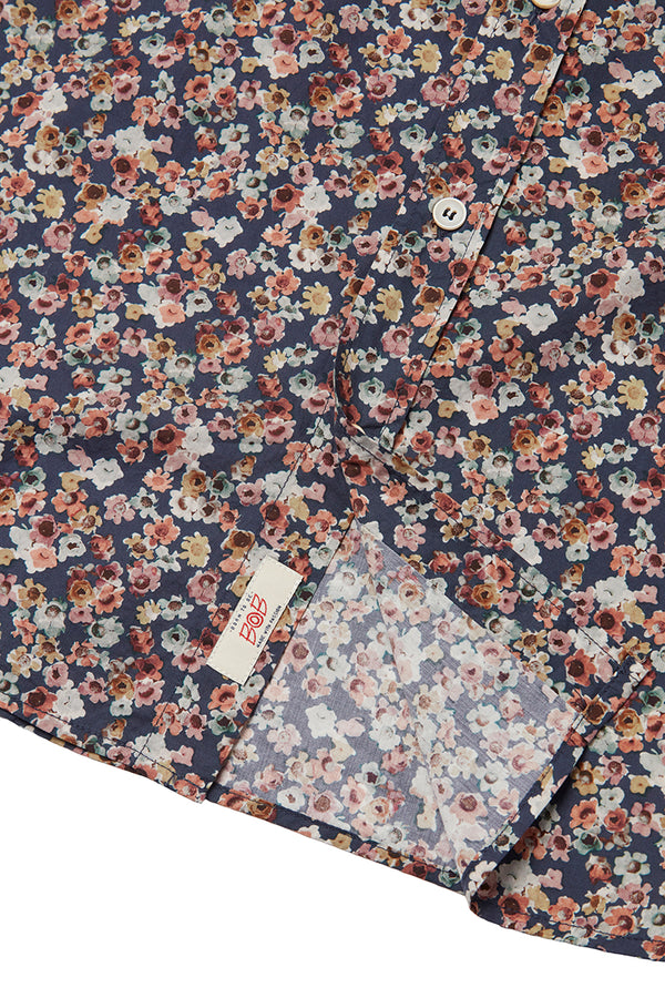 TUTOR505 フラワープリントシャツ / UNICA マルチカラー