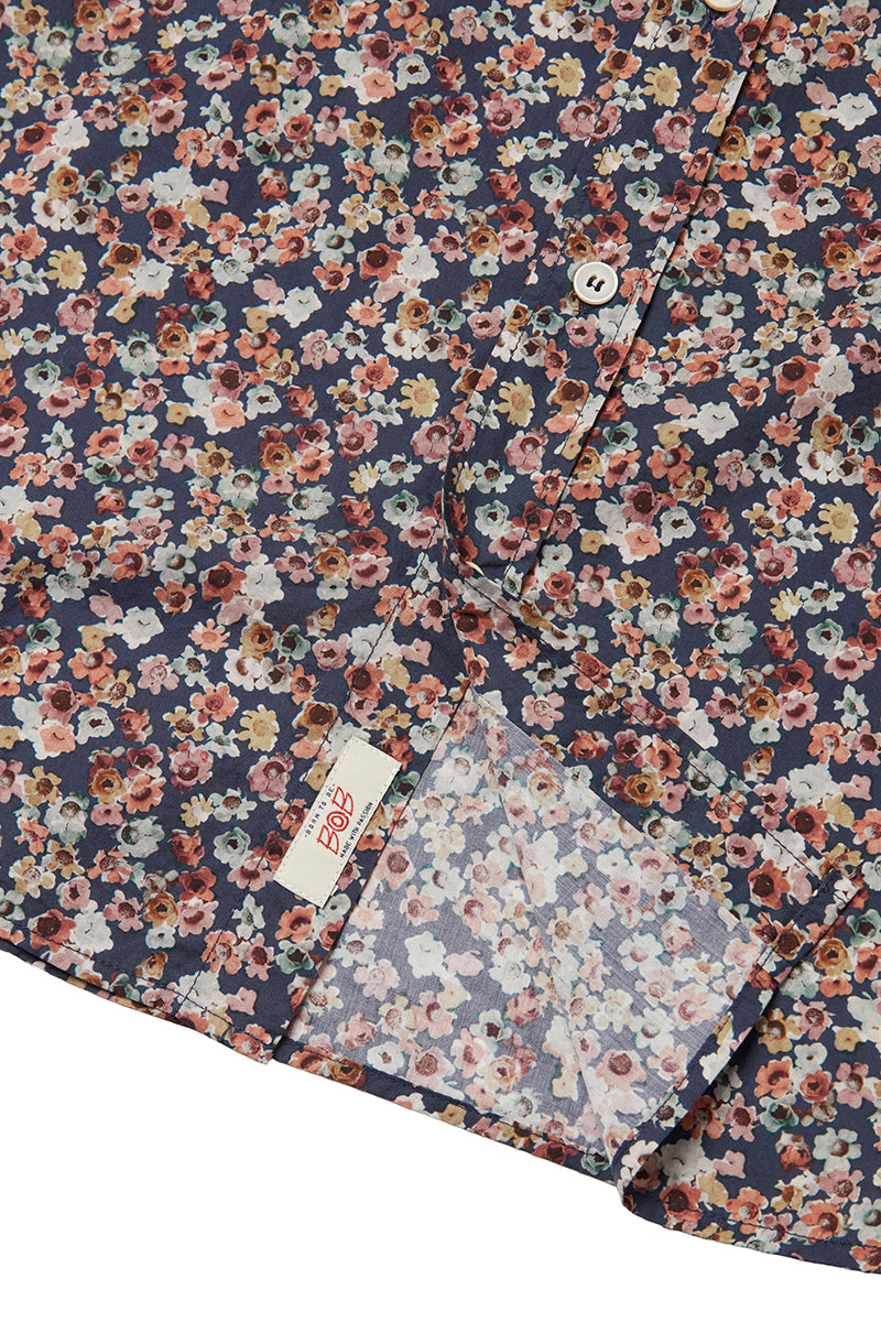 TUTOR505 フラワープリントシャツ / UNICA マルチカラー