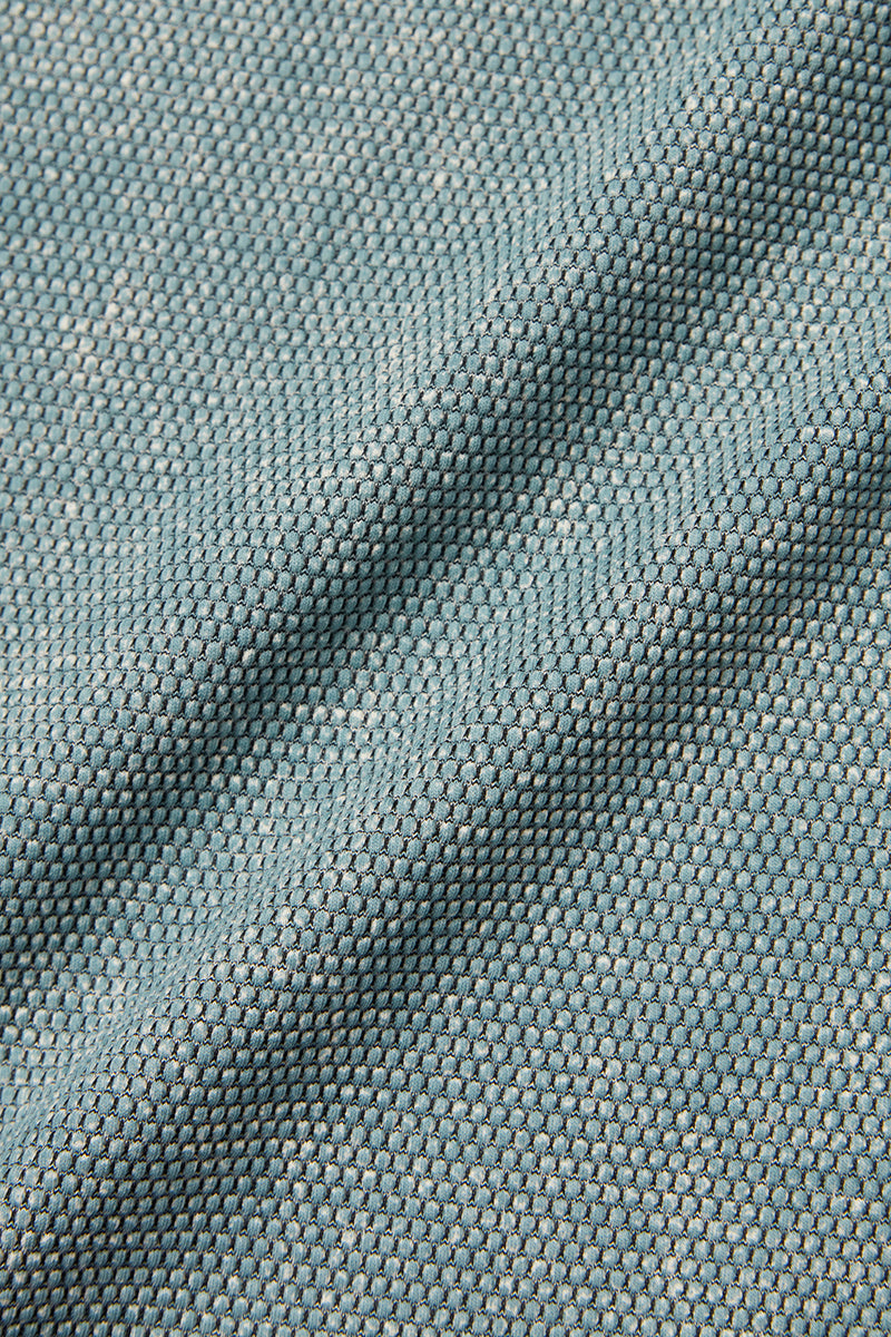 EASYX585 バーズアイプリントジャケット / GOCCIA ライトブルー