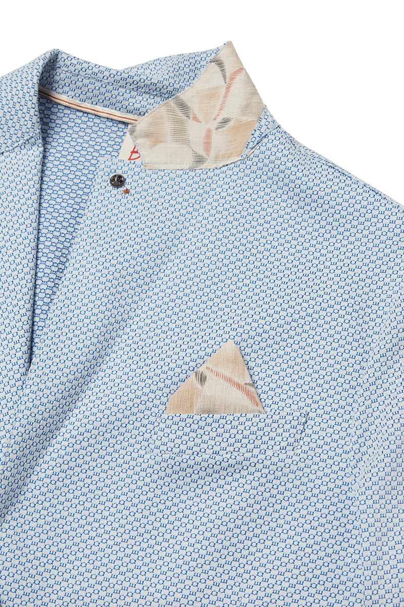 JAKE586 ロゴジャガードジャケット / ROYAL ロイヤルブルー